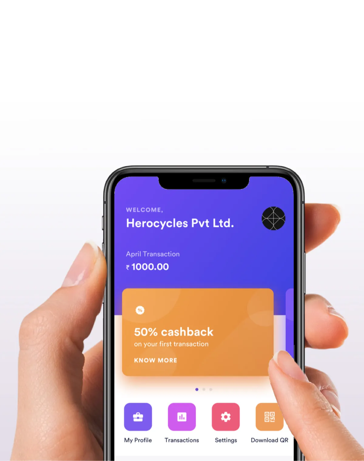 Bhimcash Project Showcase by Bruvvv - Finance iOS App Design