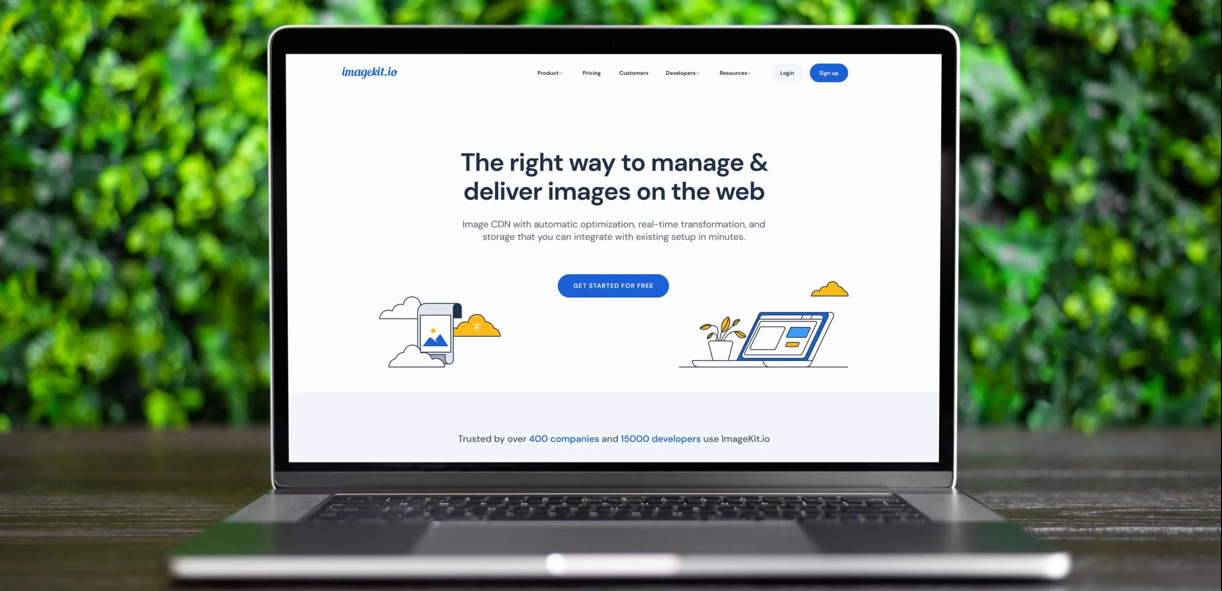 Imagekit SaaS Website Redesign by Bruvvv - Enhancing Image CDN Experience