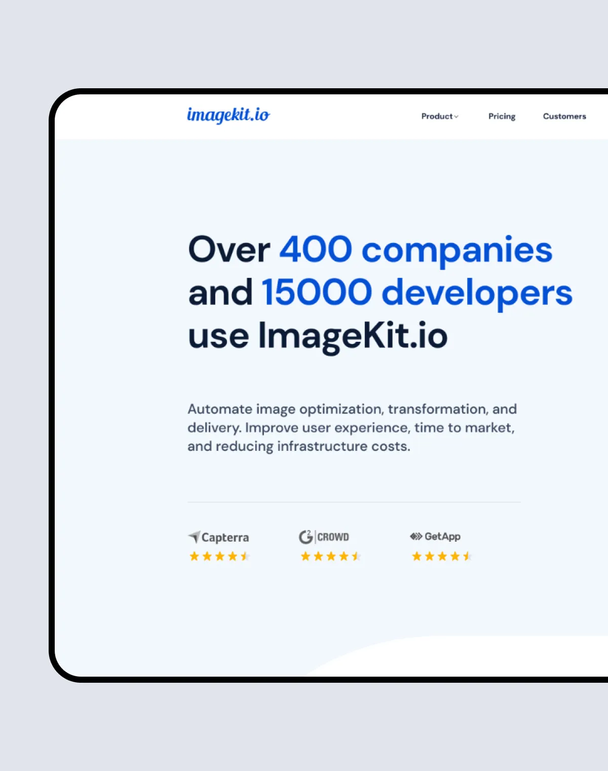 Imagekit SaaS Website Redesign by Bruvvv - Enhancing Image CDN Experience