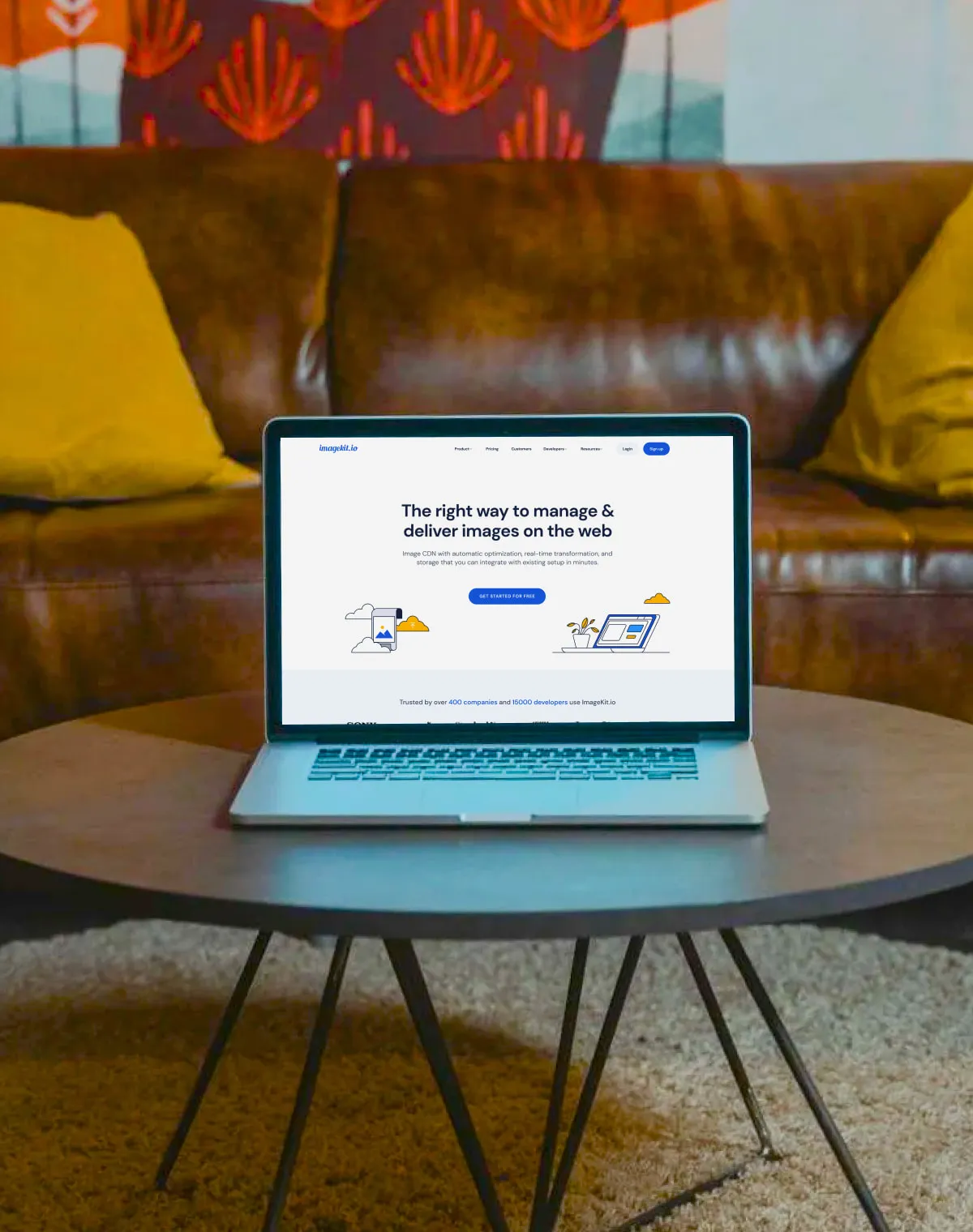 Imagekit SaaS Website Redesign by Bruvvv - Enhancing Image CDN Experience