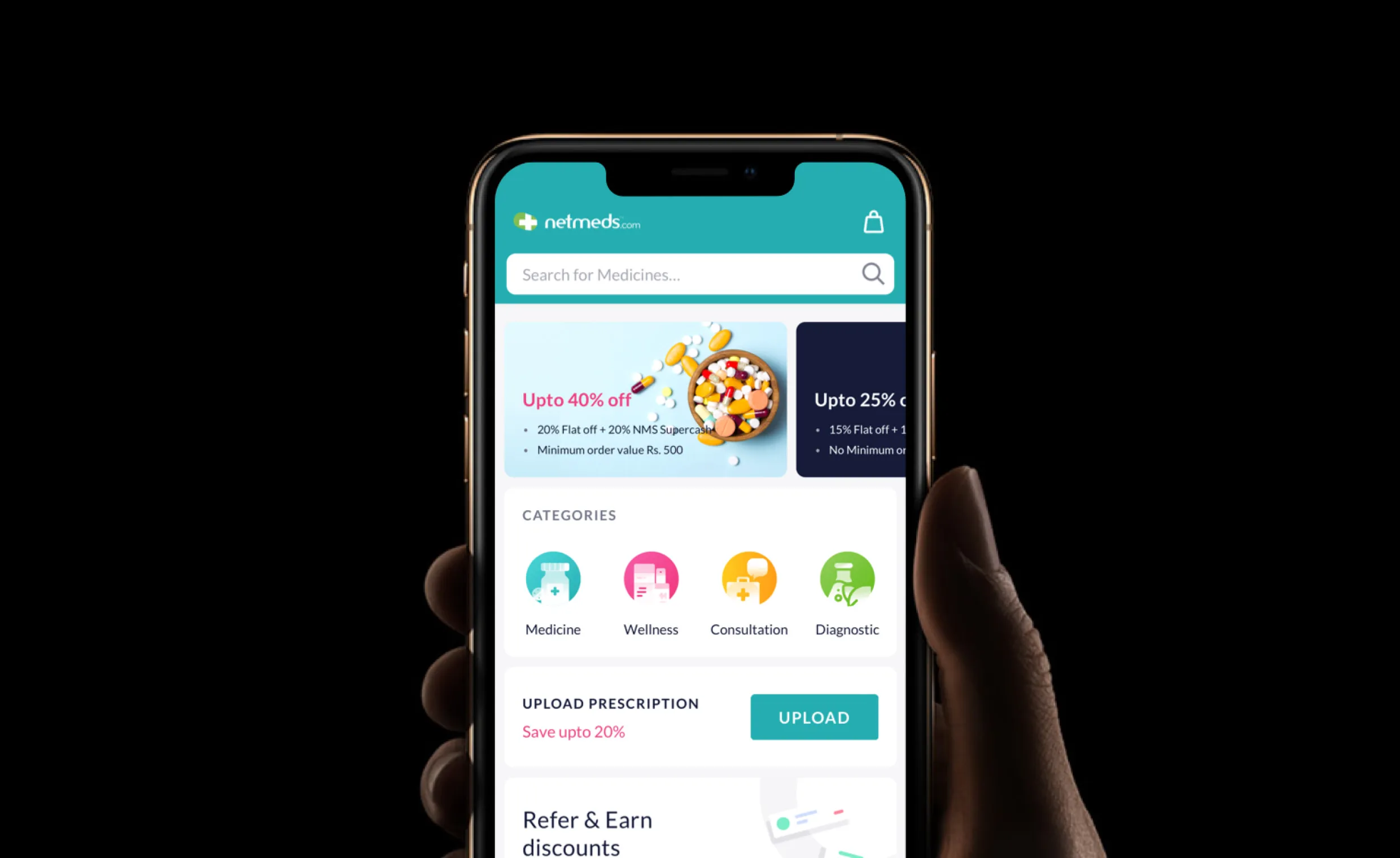 Netmeds App Redesign by Bruvvv - Enhancing Pharma E-Commerce Experience
