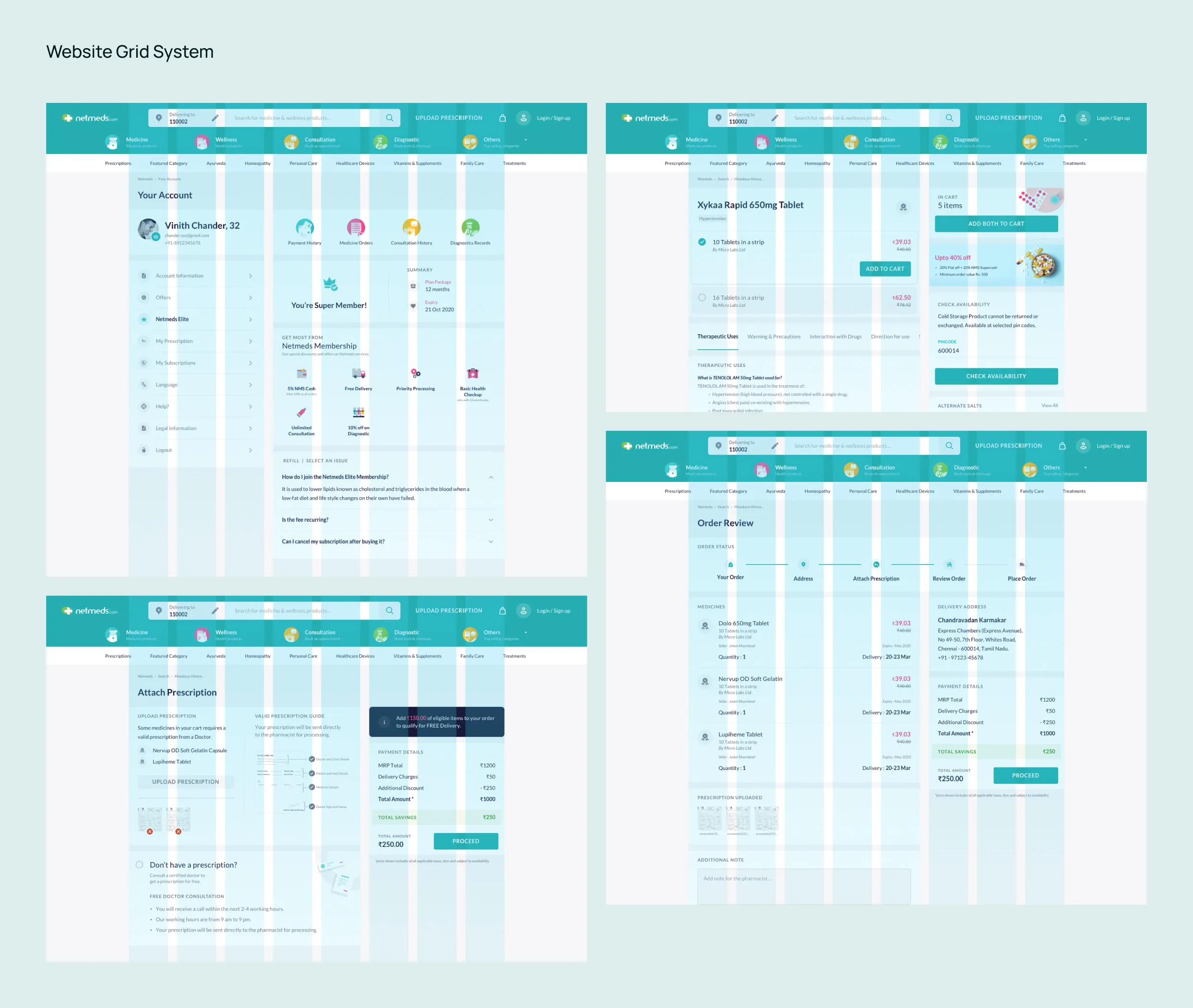 Netmeds App Redesign by Bruvvv - Enhancing Pharma E-Commerce Experience